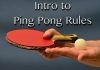Ping Pong Rules