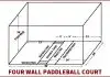 Four Wall Paddleball Court