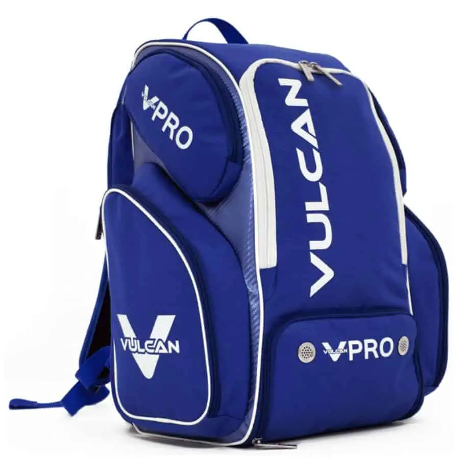 blue Vulcan pickleball backpack